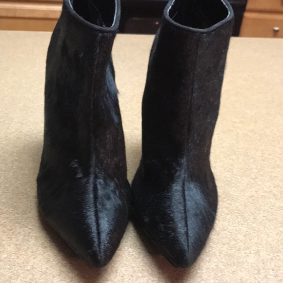 Express Calf Hair Ankle Boots - Picture 2 of 8